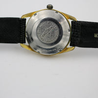 Vulcain Men's Automatic Calendar 17Jwl Swiss Made Gold Watch w/ Strap