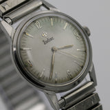 Zodiac Men's Silver Swiss Made Unique Dial Watch w/ Bracelet