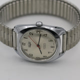 Vulcain Men's Automatic  17Jwl Swiss Made Silver Watch w/ Bracelet
