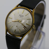 Vulcain  Men's Gold Swiss Made 17Jwl Ultra Thin Fully Signed Watch