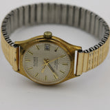 Lucien Piccard Men's Automatic 17Jwl Gold Calendar Watch