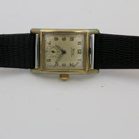 1940s Wyler Curvex Swiss Men's 17Jwl Incaflex Gold Watch