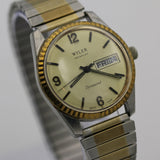 Wyler Men's Swiss Made Automatic Gold Dynawind Incaflex Calendar Watch