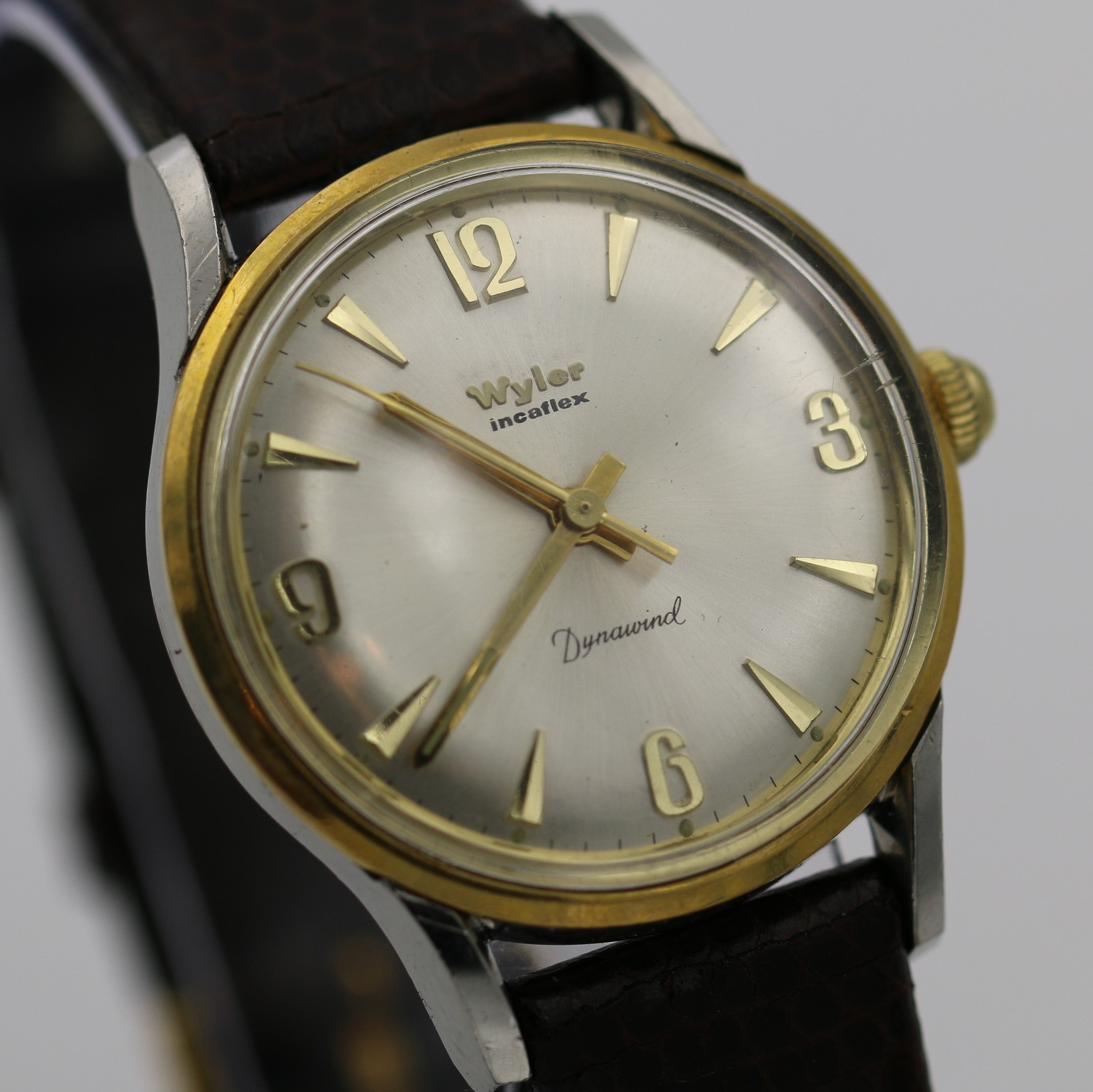 Wyler　incaflex　dynawind Mens Vintage Wyler Incaflex Dynawind Watch Running | eBay