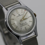 Wakmann Men's Swiss Made Silver 17Jwl Watch