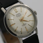 Technos Avalon Men's Swiss Made 17Jwl Silver Slim Watch