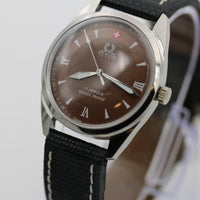 1970s Titus Men's Swiss Made 17Jwl Silver Watch w/ Strap