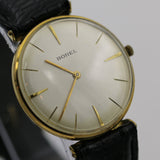 1960s Borel Men's Swiss Made Gold 17Jwl Ultra Thin Watch