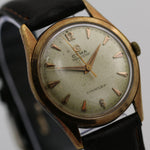 Cyma Navystar Men's 17Jwl Swiss Made Rose Gold Watch w/ Strap