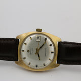Certina WaterKing 215 Men's Swiss Automatic Gold Calendar Watch w/ DeBeer Strap