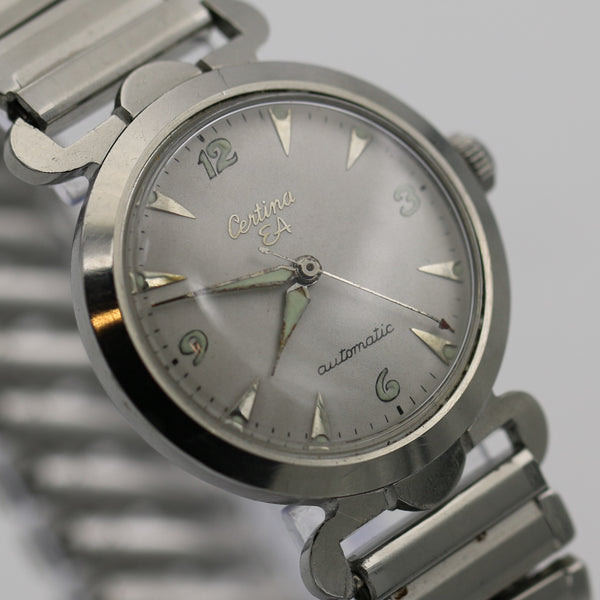 1950s Certina EA Men's Swiss Made Automatic Silver Watch