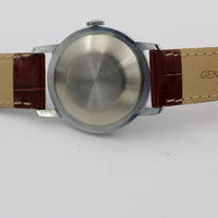 Cornavin Men's Silver 15Jwl Made in USSR for Export to Panama Watch w/ Strap