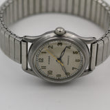 WWII Nivada Men's Swiss 17Jwl Bumpermatic Automatic Aquamatic Silver Watch