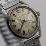 Croton Nivada Grenchen Antarctic Men's Swiss Silver Automatic Watch w / Bracelet