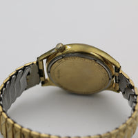 1972 Bulova Accutron 18K Gold Men's Unique Bezel Watch w/ Bracelet