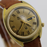 1974 Bulova Accutron 10K Gold Men's Calendar 2182 Watch