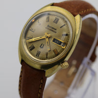 1974 Bulova Accutron 10K Gold Men's Calendar 2182 Watch