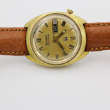 1974 Bulova Accutron 10K Gold Men's Calendar 2182 Watch