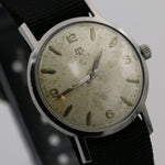 1962 Tissot Men's Swiss Made 17Jwl Large Silver Watch w/ Strap
