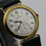 Movado Mens Swiss Made Gold UltraThin Quartz Watch