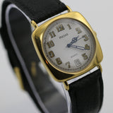 Seiko / Pulsar Men's Quartz Gold Calendar Retro Style Watch