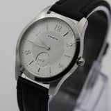 Coach by Movado Men's Swiss Leather Silver Quartz Watch