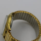 Clinton 79 Men's Automatic Swiss Made Gold Calendar Watch w/ Bracelet
