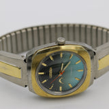 1960s Cornavin Dolphin Men's Gold 17Jwl Watch w/ Bracelet