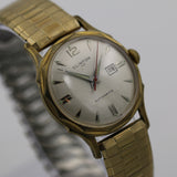 Clinton 49 Men's Automatic Made in Germany Gold Calendar Watch w/ Bracelet