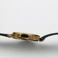 New Wittnauer Men's "Pegasus" Gold Quartz Textured Dial Watch w/ Strap