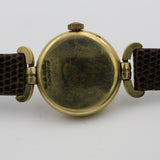 1935 Hamilton 10K Gold Fancy Watch w/ Genuine Lizard Strap