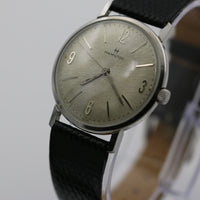 1960s Hamilton Men's Silver Swiss 17Jwl Sunburst Dial Watch w/ New Lizard Strap