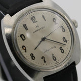 1960s Hamilton Men's Silver Swiss Automatic Watch