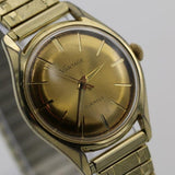 1950s Hamilton - Vantage Men's Gold 17Jwl Extra Clean Unique Dial Watch w/ Bracelet