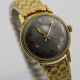 1950s Hamilton - Vantage Men's Gold 17Jwl Extra Clean Unique Dial Watch w/ Bracelet