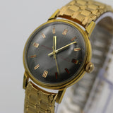 1950s Hamilton - Vantage Men's Gold 17Jwl Extra Clean Unique Dial Watch w/ Bracelet