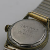 1943 WWII Hamilton Made in USA 17Jwl Military Marine Edition Ord Dept USA Gold Watch