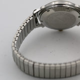 1950s Hamilton / Vantage Men's Automatic 21Jwl Extra Clean Unique Bezel Silver Watch w/ Bracelet
