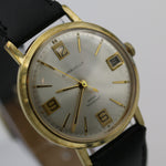 1970 Bulova-Caravelle Gold Calendar XL Watch with Strap