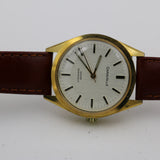 1980 Bulova-Caravelle Men's Gold Watch w/ Strap - Rare Collector's