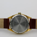 1980 Bulova-Caravelle Men's Gold Watch w/ Strap - Rare Collector's