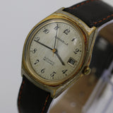 1978 Bulova-Caravelle Men's Gold Automatic Set-O-Matic Calendar Watch w/ Strap