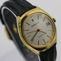 1980 Bulova-Caravelle Men's Gold Automatic 17Jwl West Germany Watch