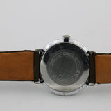 1963 Bulova/Caravelle Men's Made in France Silver Watch w/ Strap