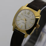 1975 Bulova-Caravelle Swiss Made Gold Interesting Dial Fully Signed Watch