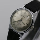 1964 Bulova-Caravelle Men's Silver Automatic 17Jwl Swiss Made Watch w/ Original Strap