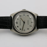 1978 Bulova/Caravelle Men's Silver Automatic 17Jwl Made in West Germany Watch