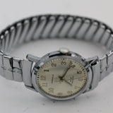 1973 Bulova / Caravelle Men's Silver Interesting Dial Watch w/ Bracelet