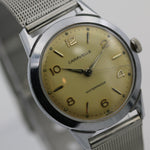 1963 Bulova / Caravelle Men's Swiss Made Silver Watch with Silver Bracelet