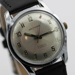 1970s Waltham Men's Swiss Made Silver 17Jwl Watch w/ Strap